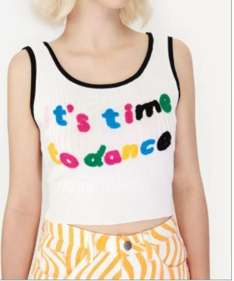 Photo 1 of It's Time to Dance Tank Top- XS