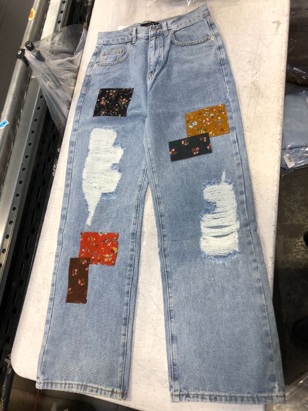 Photo 2 of CIDER
Cute Patchy Denim Jeans- SMALL