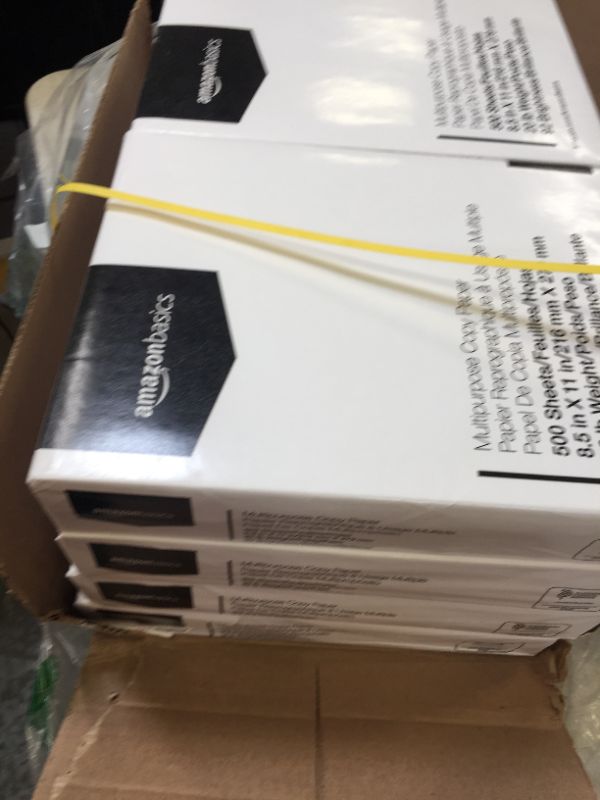 Photo 1 of Amazon Basics Multipurpose Copy Printer Paper - White