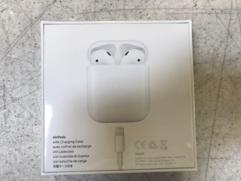 Photo 3 of Apple AirPods (2nd Generation) Factory Sealed 
