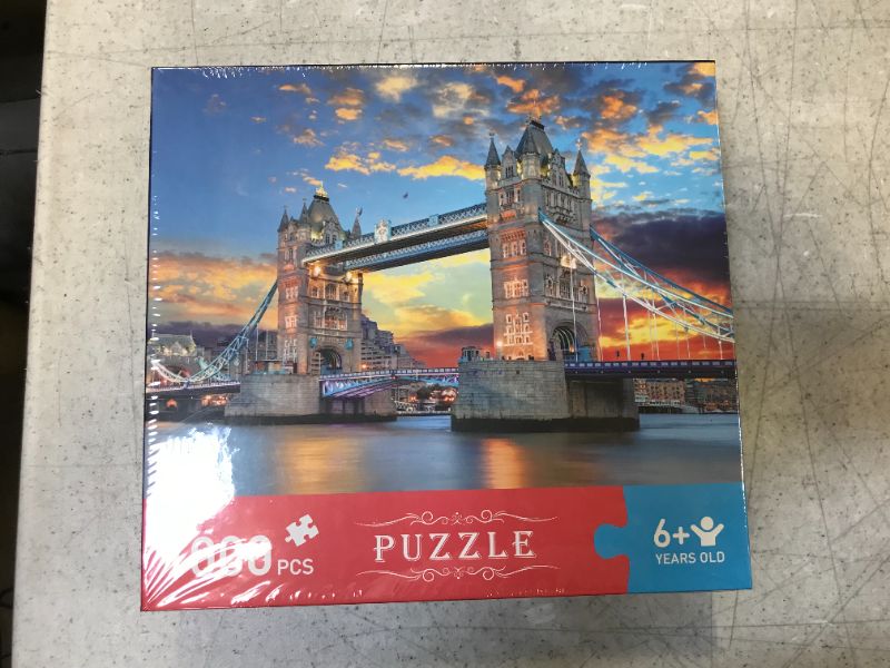 Photo 2 of Brave Minds Puzzles 1000 Piece – Puzzle – Adult Puzzles – Tower Bridge Jigsaw Puzzle - Jigsaw Puzzles 1000 Pieces - Puzzles 1000 Piece - Puzzles for Adults – Puzzles - Jigsaw Puzzle
