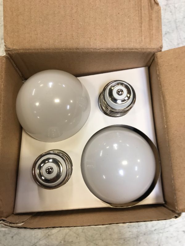 Photo 2 of 3-Way Led Light Bulbs 30 70 100 Watt Equivalent Daylight 5000K, Perfect for Reading Standard A19 Indoor E26 Bulb, Omni-Directional Energy Efficient 15 Watt, 1600 Lumens 2Packs
