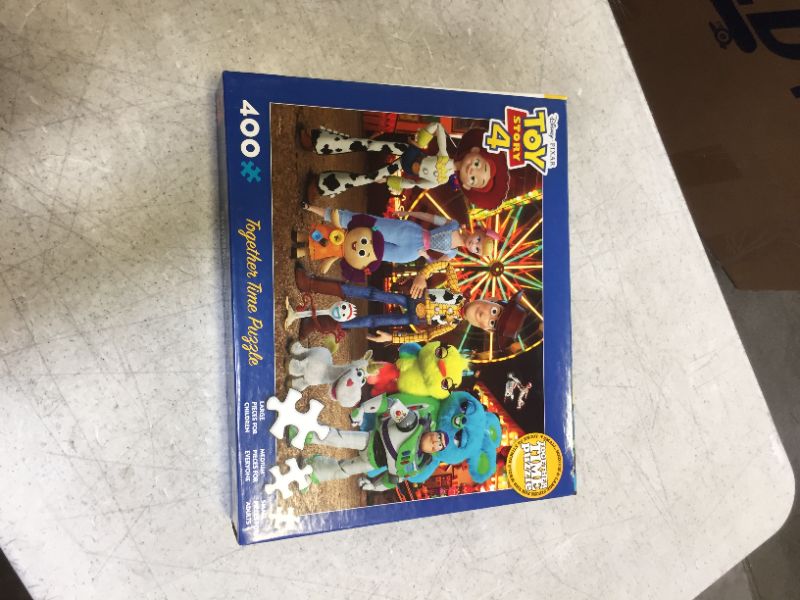 Photo 2 of Ceaco - Disney - Together Time Collection - Toy Story 4-400 Piece Jigsaw Puzzle
