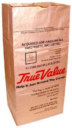 Photo 1 of Ampac Sos-30t True Value 30 Gallon Paper Lawn And Leaf Bag, 5 Count