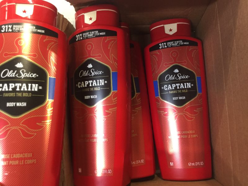 Photo 3 of Body Wash for Men Captain 4 pack 