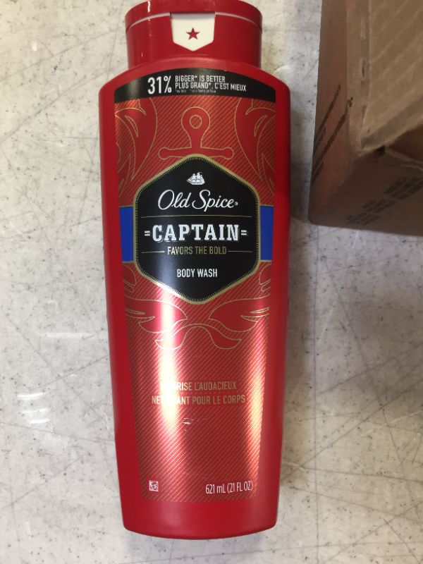 Photo 2 of Body Wash for Men Captain 4 pack 