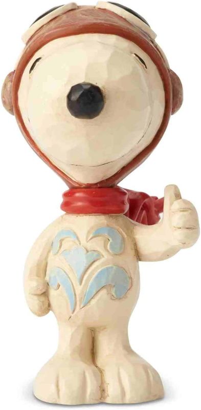 Photo 1 of Enesco Peanuts by Jim Shore Snoopy Flying Ace Mini Figurine
