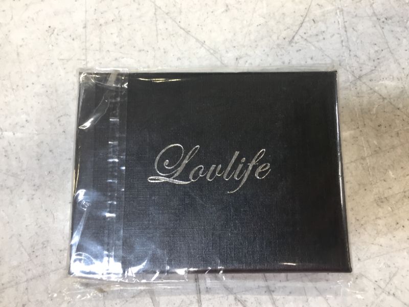 Photo 2 of Lovlife Mens Slim Wallet with Money Clip Up To 14 Cards RFID Blocking Wallets for Men Bifold Credit Card Holder with Gift Box
