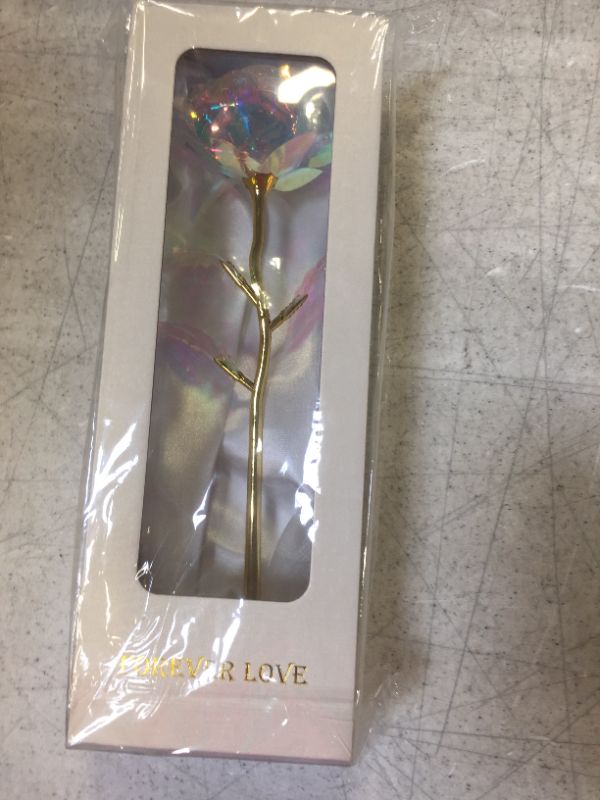 Photo 2 of Colorful Galaxy Rose Gifts for Her Gold Roses Gifts for Women,
