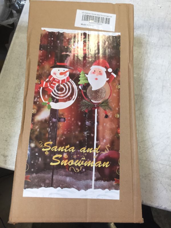 Photo 1 of Christmas santa and snowmen set 