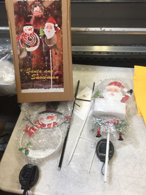 Photo 2 of Christmas santa and snowmen set 