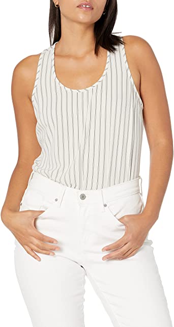Photo 1 of Amazon Brand - Daily Ritual Women's Racerback Sleeveless Shell size 10
