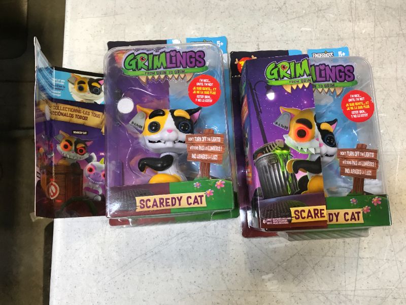 Photo 2 of WowWee Grimlings - Cat - Interactive Animal Toy 2 pack 
