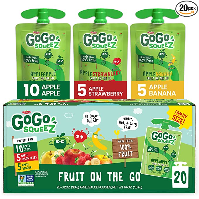 Photo 1 of GoGo SqueeZ Applesauce for Kids exp date 05-16-2022
