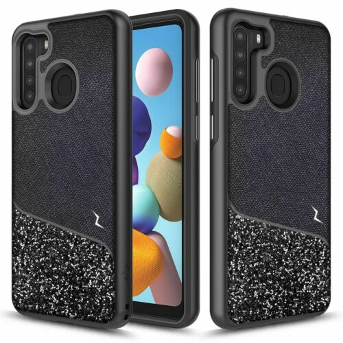 Photo 1 of Samsung Galaxy A21 ZIZO DIVISION Cases Black Color 