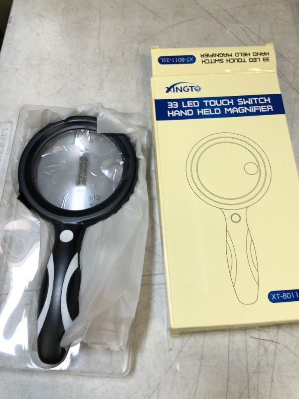 Photo 1 of 33 LED TOUCH SWITCH HAND HELD MAGNIFIER 