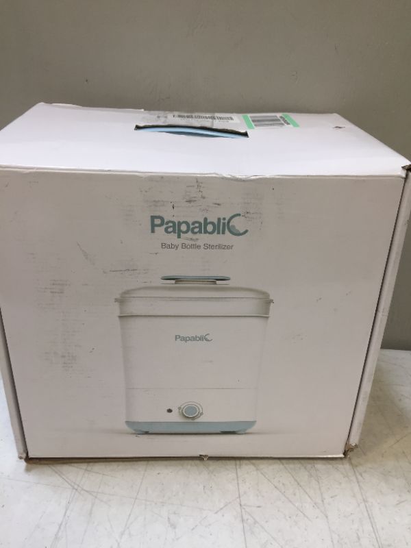 Photo 1 of Papablic Baby Bottle Electric Steam Sterilizer and Dryer --- POWERS ON, UNABLE TO FULLLY TEST 