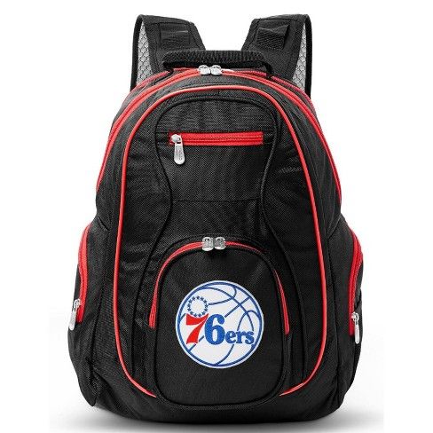 Photo 1 of NBA Philadelphia 76ers Colored Trim Laptop Backpack

