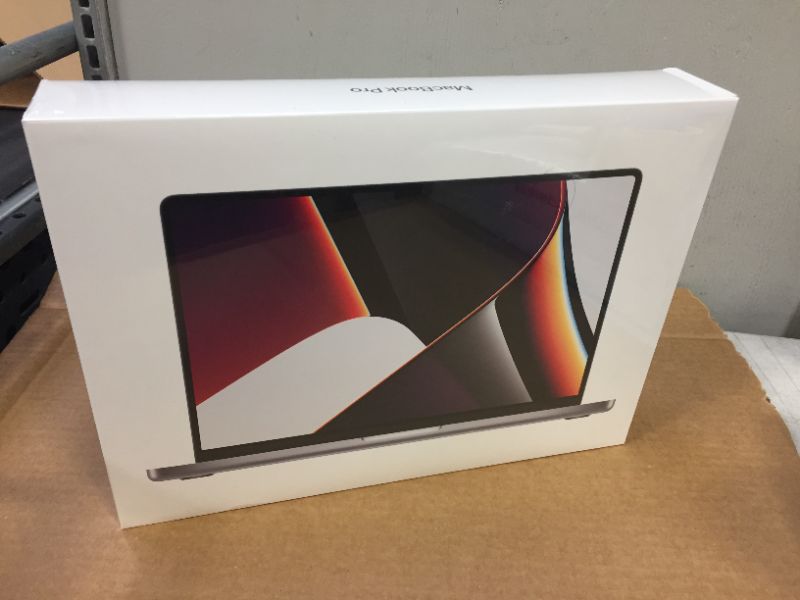 Photo 3 of 2021 Apple MacBook Pro (14-inch, Apple M1 Pro chip with 8?core CPU and 14?core GPU, 16GB RAM, 512GB SSD) - Space Gray---factory sealed 
