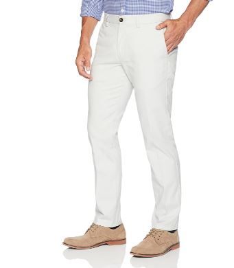 Photo 1 of Amazon Essentials Men's Slim-fit Wrinkle-Resistant Flat-Front Chino Pant 35w-32l
