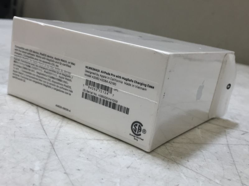 Photo 5 of Brand New Apple AirPods Pro - White***Brand New Factory Sealed***