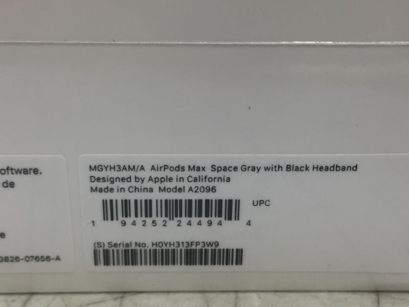 Photo 2 of Apple - AirPods Max - Space Gray
