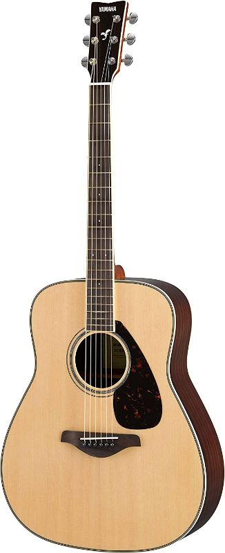Photo 1 of Yamaha FG830 Solid Top Folk Guitar, Natural
