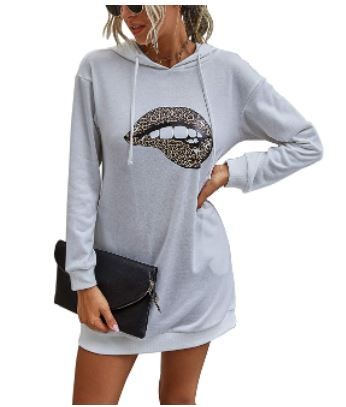 Photo 1 of KIRUNDO Women’s Long Sleeves Hooded Sweatshirt Tunic Hoodie Dress with Drawstring Belt Long Pullover
SIZE: SMALL
