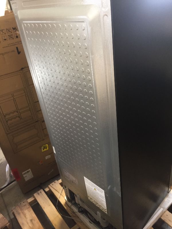 Photo 6 of 10.0 cu. ft. Top Freezer Refrigerator with Dual Door, Frost Free in Stainless Steel Look
