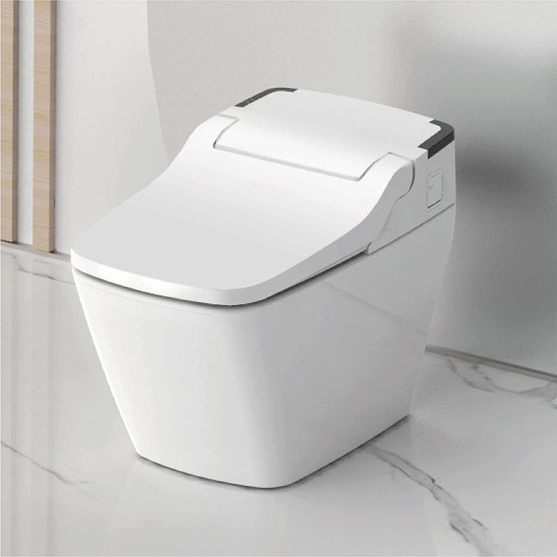 Photo 1 of VOVO STYLEMENT TCB-090S Smart Bidet Toilet, One Piece Toilet with Auto Dual Flush, LED Nightlight, Heated Seat, Warm Water and Dry FACTORY SEALED OPENED FOR PICTURES