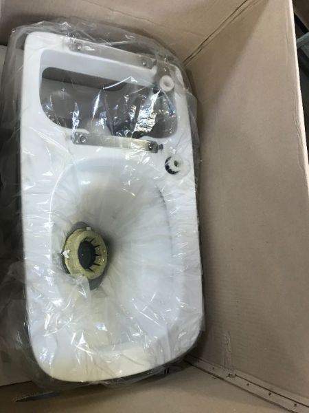 Photo 1 of VOVO STYLEMENT TCB-090S Smart Bidet Toilet, One Piece Toilet with Auto Dual Flush, LED Nightlight, Heated Seat, Warm Water and Dry FACTORY SEALED OPENED FOR PICTURES