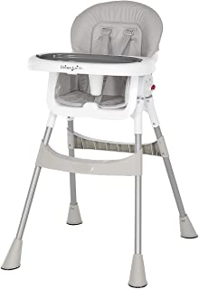 Photo 1 of Dream On Me Portable 2-In-1 Tabletalk High Chair |Convertible |Compact High Chair |Light Weight Portable Highchair, (244-GRAY)
Baby
