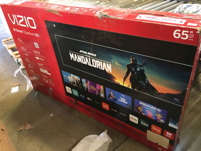 Photo 1 of 65" Class M-Series Quantum LED 4K UHD SmartCast TV NO REMOTE, STANDS AND POWER CABLE ONLY 