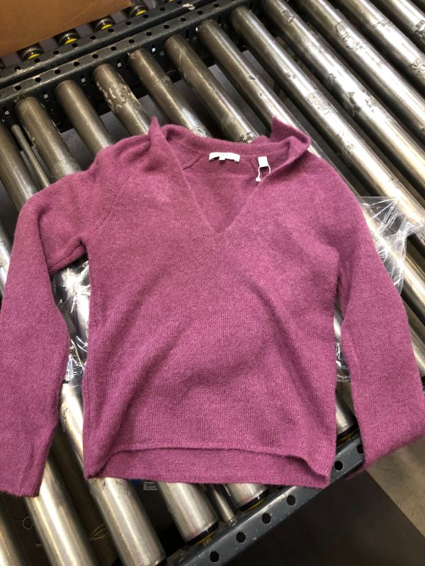 Photo 3 of Vince. Women's Brushed Polo Pullover sz S 