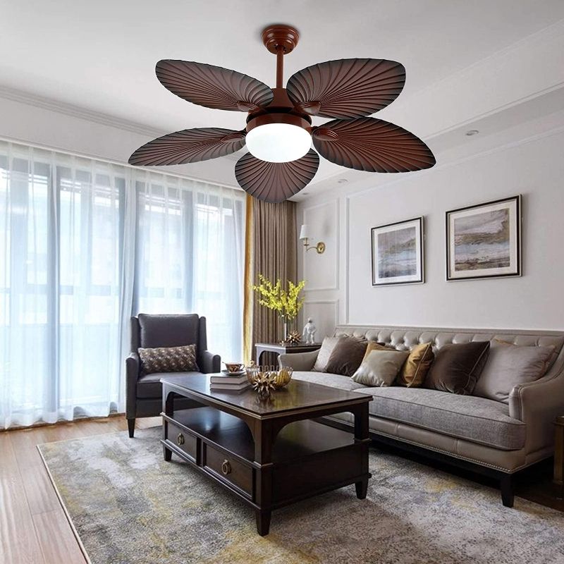 Photo 1 of 52 Inch Creative Design Ceiling Fan Light with Acrylic Lampshade