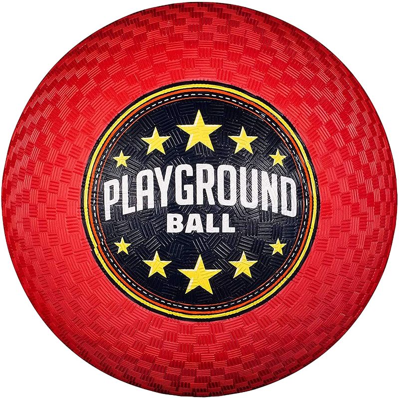 Photo 1 of Franklin Sports Kids Playground Balls - Rubber Kickballs + Playground Balls For Kids - Great for Dodgeball, Kickball, 4 Square + Schoolyard Games - 8.5” Diameter
