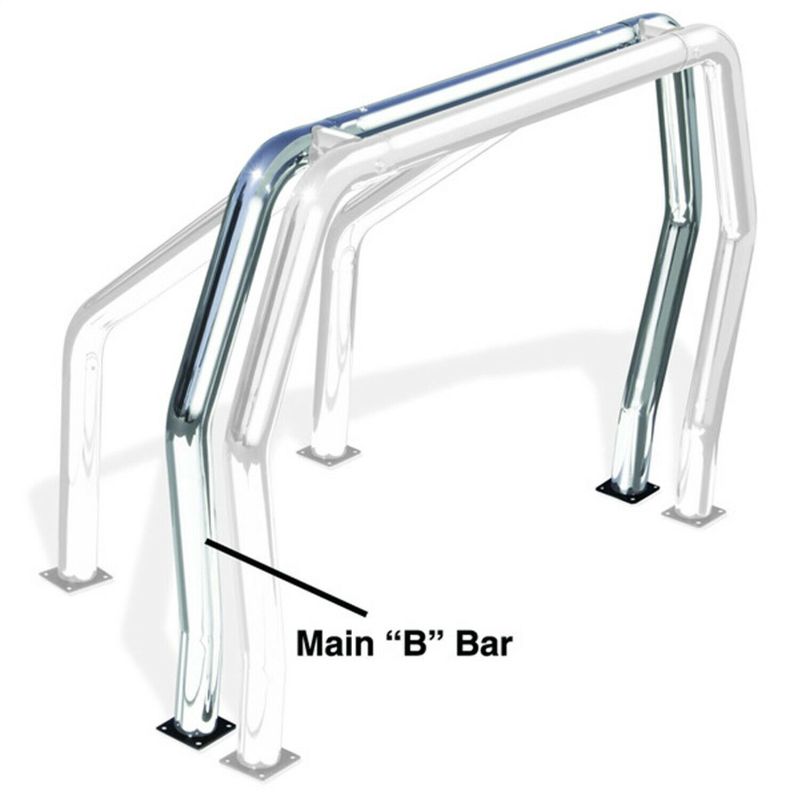 Photo 1 of 90002C Go Rhino 90002C Rhino Bed Bars Rear Main B Bar
