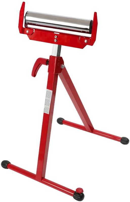 Photo 1 of WORKPRO Folding Roller Stand Height Adjustable, 250 pound Load Capacity W137006A
