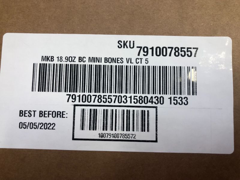 Photo 1 of 5x Milk-Bone Original Brushing Chews, 48 Mini Daily Dental Dog Treats 18.9oz
Best Before: May 05, 2022