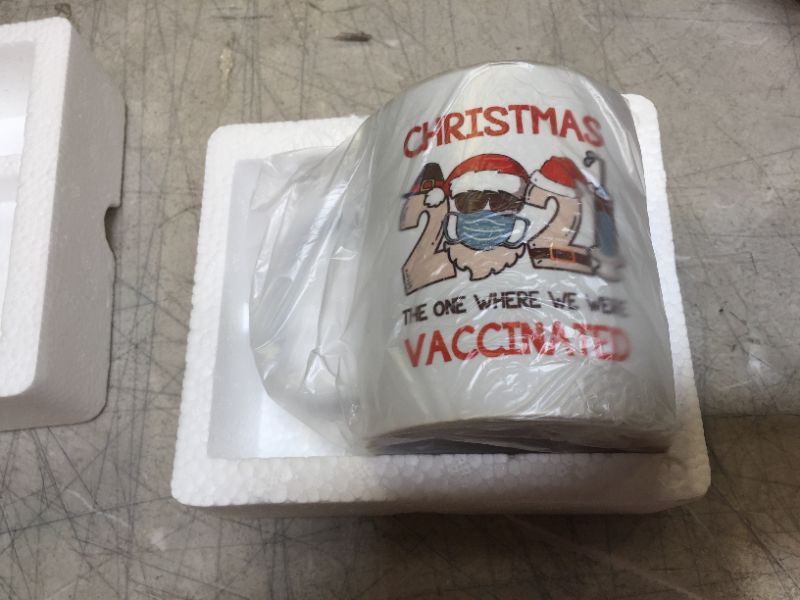 Photo 1 of CHRISTMAS VACCINATED MUG