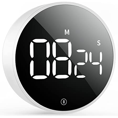 Photo 1 of  Digital Kitchen Timer - Magnetic Countdown Countup Timer with Large LED Display Volume Adjustable, Easy for Cooking and for Seniors and Kids to Use