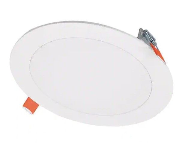 Photo 1 of HLBSL 6 in. Color Selectable New Construction or Remodel Canless Recessed Integrated LED Kit
