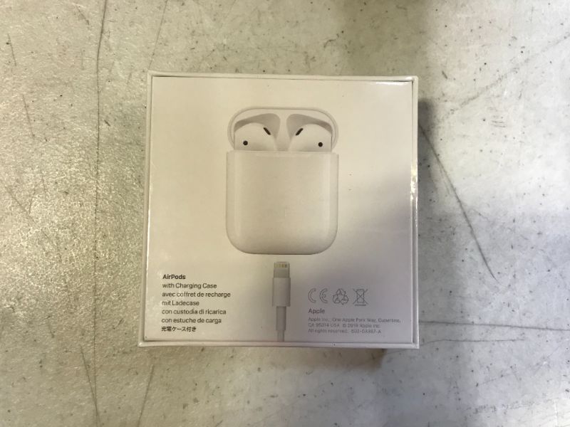 Photo 3 of Apple AirPods (2nd Generation) Factory Sealed 