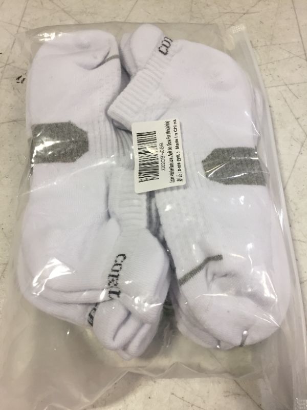 Photo 1 of Corlap Ankle Athletic Running Socks With Cushioned 6 Pack Low Cut Tab Sports Socks for Men and Women
