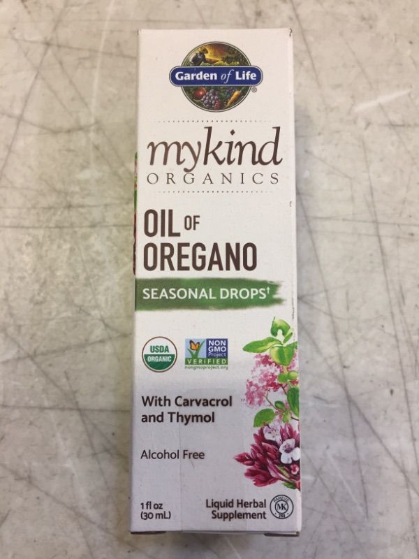 Photo 2 of Garden of Life mykind Organics Oil of Oregano Drops 1 fl oz Liquid EXP 4/2022