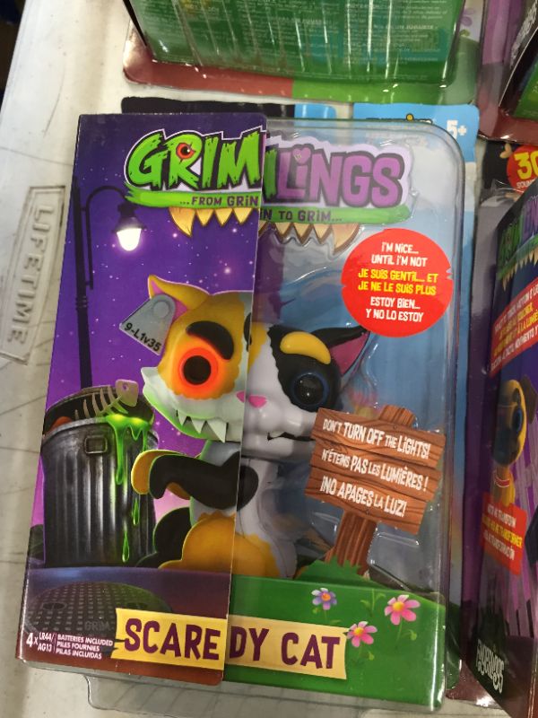 Photo 1 of Grimlings - (3) Pug (1) cat - Interactive Animal Toy - by WowWee
4 pack 