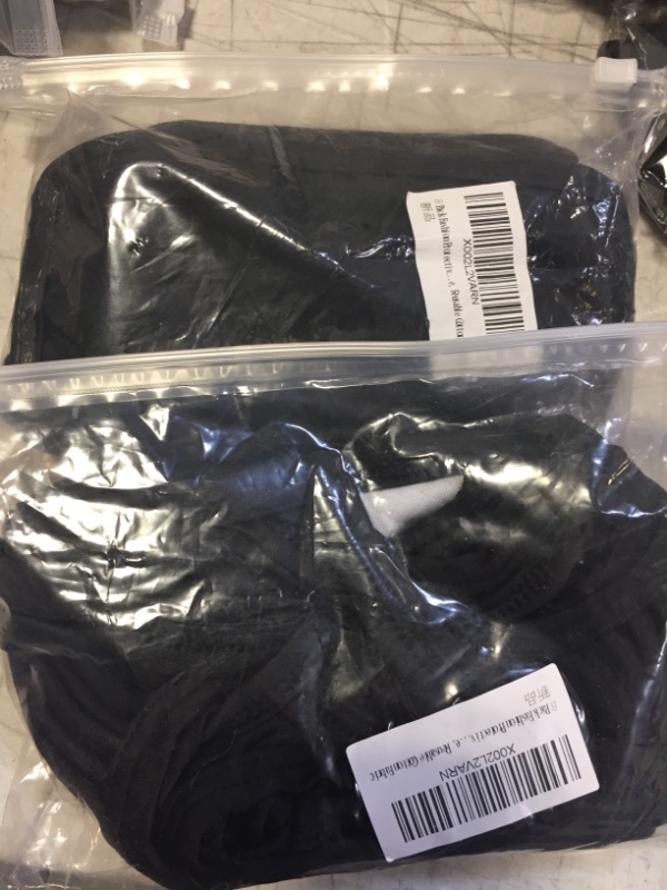 Photo 2 of 8 Pack Fashion Protective, Unisex Black Dust Cotton, Washable, Reusable Cotton Fabric (2 packs)