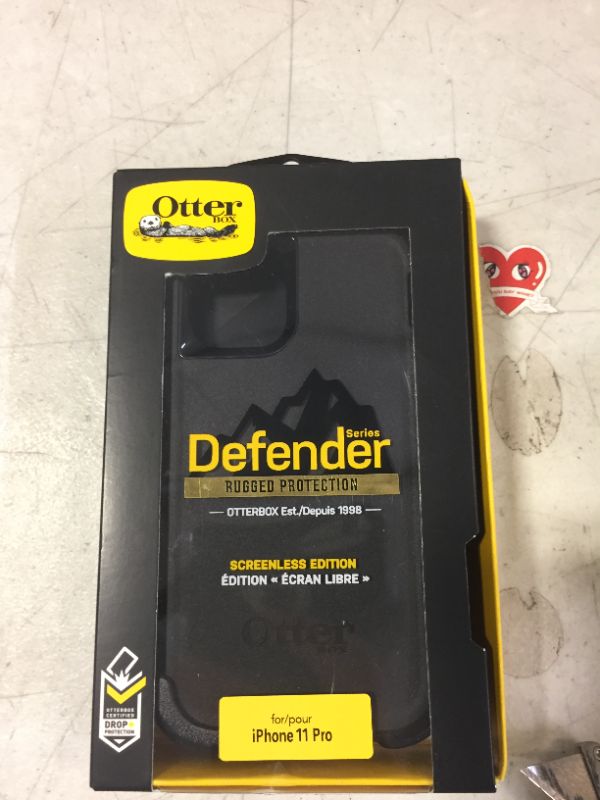 Photo 3 of iPhone 11 Pro Case Black - OtterBox Defender Series Case (Screenless Edition)
