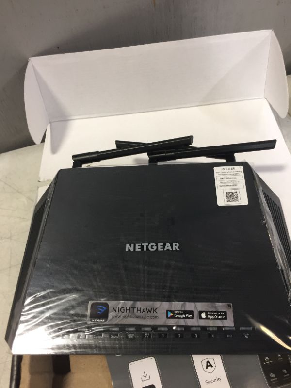 Photo 9 of Nighthawk Ac1750 Smart Wifi Router
(factory sealed) (Opened to take photos)