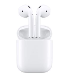 Photo 1 of Apple AirPods (2nd Generation) MV7N2AM/a with Charging Case - Stereo - Wireless - Bluetooth - Earbud - Binaural - in-ear
(factory SEALED)